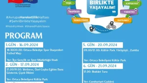 Ortaca’yı Hareketli Günler Bekliyor: Avrupa Hareketlilik Haftası!