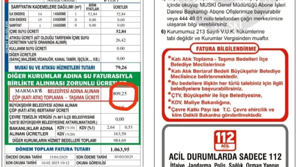 Marmaris Esnafı Su Faturalarına Tepkili!