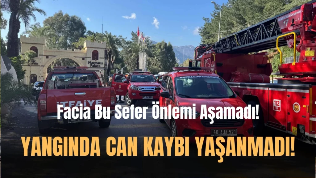 Otel Yangınında Önlemler Ve Hızlı Müdahale Faciayı Önledi!