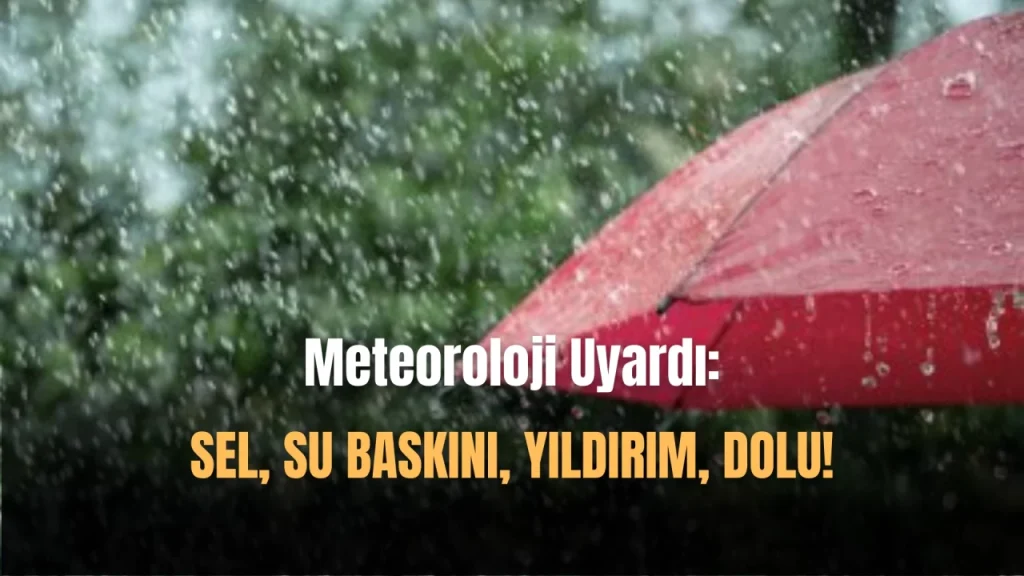 Yarına Kadar Kuvvetli Rüzgar Ve Gök Gürültülü Sağanak Yağış!