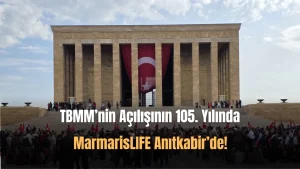 23 Nisan’da Marmarislife Dergisi Anıtkabir’de idi!