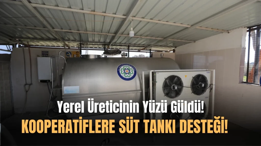 Muğla’da Süt Üreticisinin Yüzü güldü: Süt Tankı Desteği!